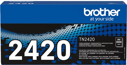 Genuine Brother TN-2420 Black Toner Cartridge TN2420 for Brother Printers  4977766779494