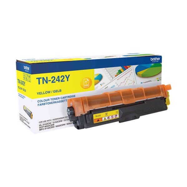 Original Brother TN-242Y Toner Yellow