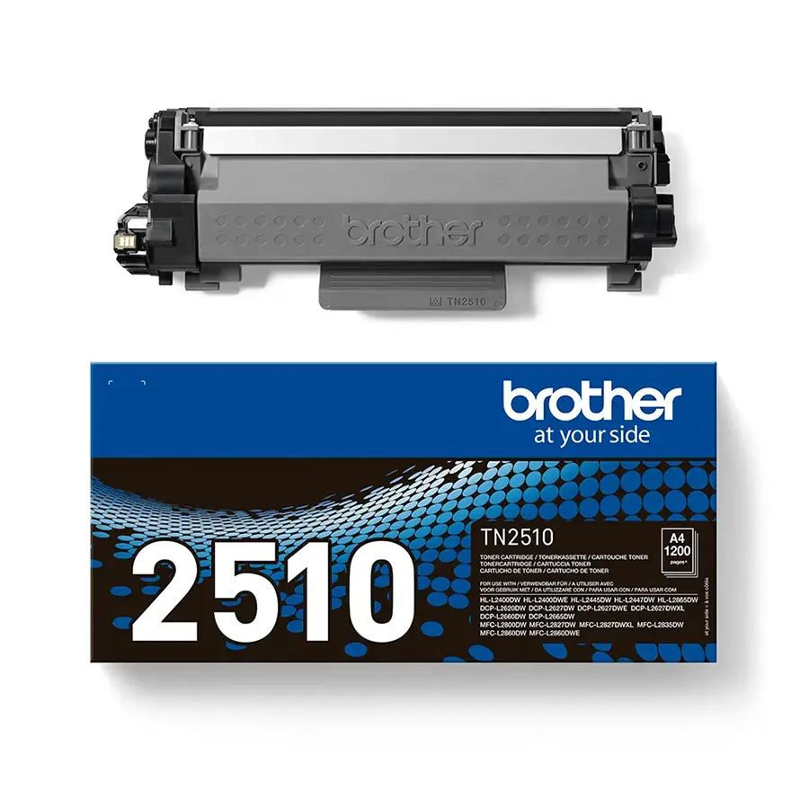 Original Brother TN-2510 Toner Schwarz