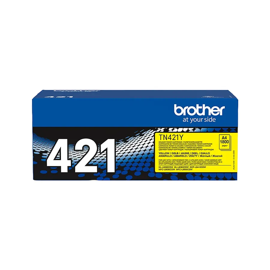 Original Brother TN-421Y Toner Gelb