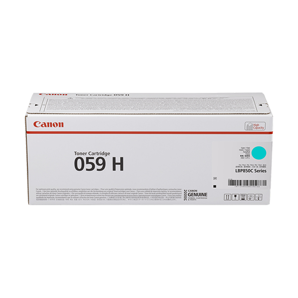 Original Canon 059 hc (3626C001) Toner Cyan