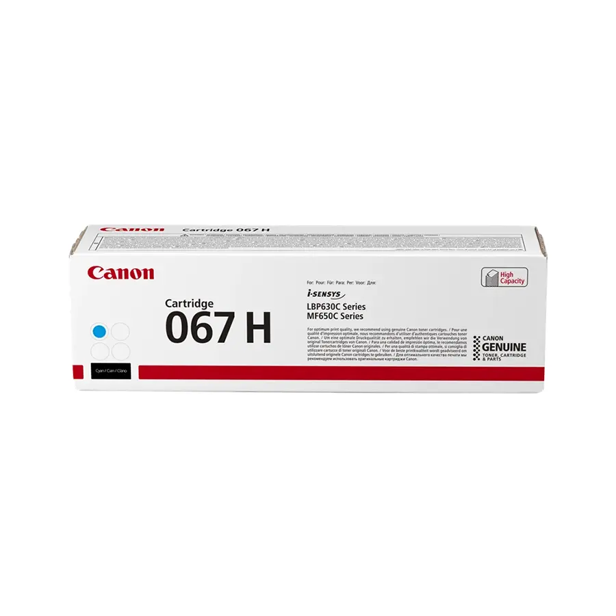 Original Canon 067 hc Toner Cyan (5105C002)