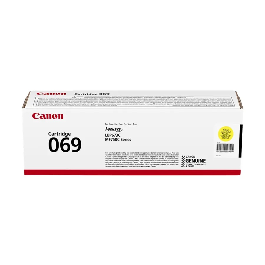 Original Canon 069 y Toner Gelb (5091C002)