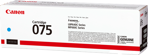 Original Canon 075 c / 6364C002 Toner Cyan
