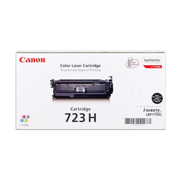 Original Canon 723H (2645B002) Black Toner