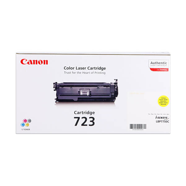 Original Canon 723Y (2641B002) Toner Yellow