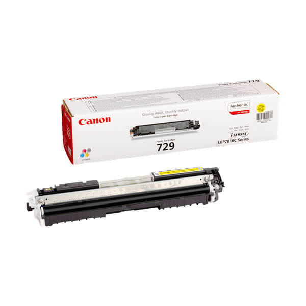 Original Canon 729Y (4367B002) Toner Yellow