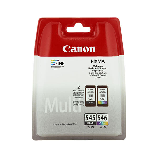 Original Canon PG-545/CL-546 (8287B001) Tinten Multipack (2 Stk.)