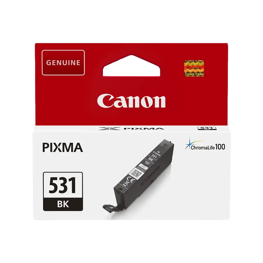 Original Canon CLI-531bk Druckerpatrone Schwarz (6118C001)