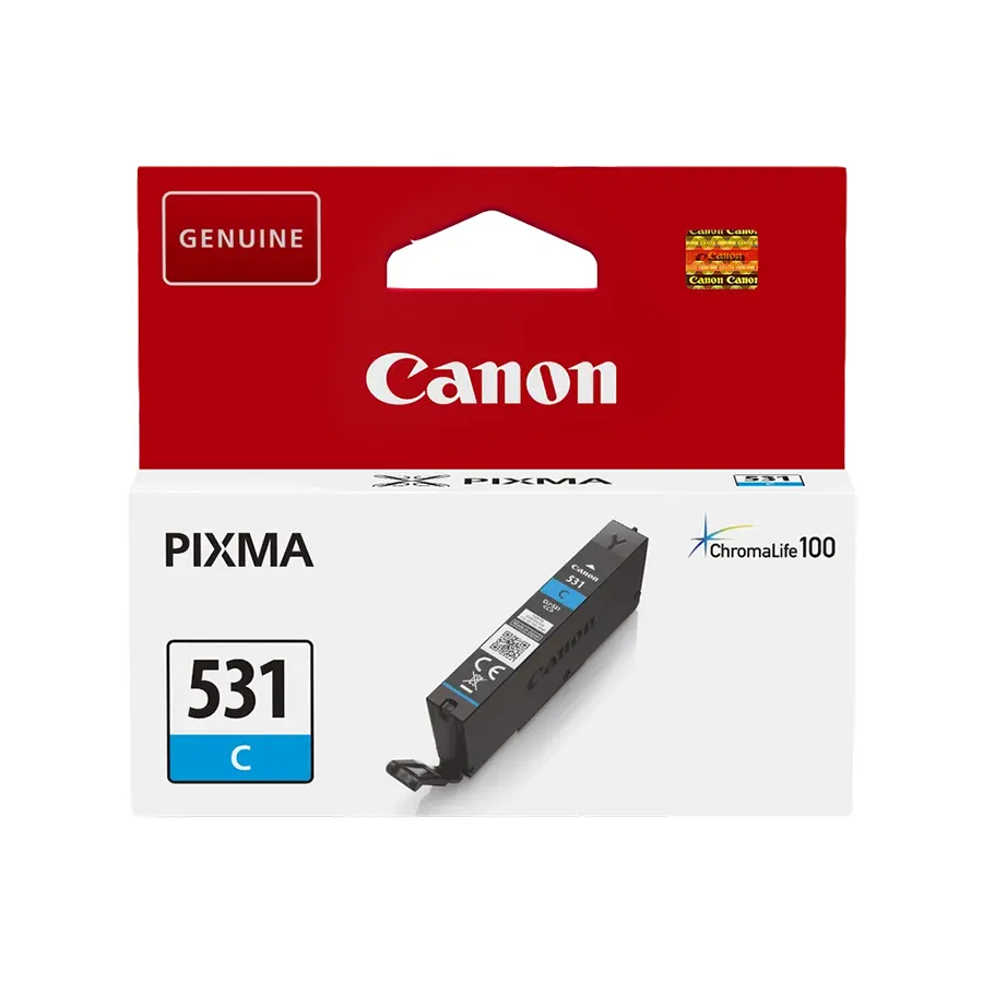 Original Canon CLI-531c Druckerpatrone Cyan (6119C001)