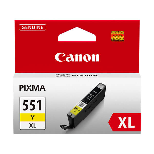 Original Canon (6446B001) CLI-551Y XL Tinte Yellow