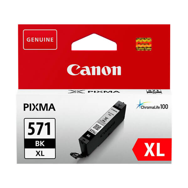 Original Canon (0331C001) CLI-571BK XL Tinte Photo Black