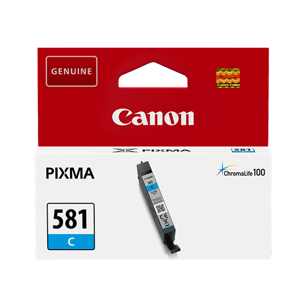 Original Canon CLI-581C (2103C001) Tinte Cyan