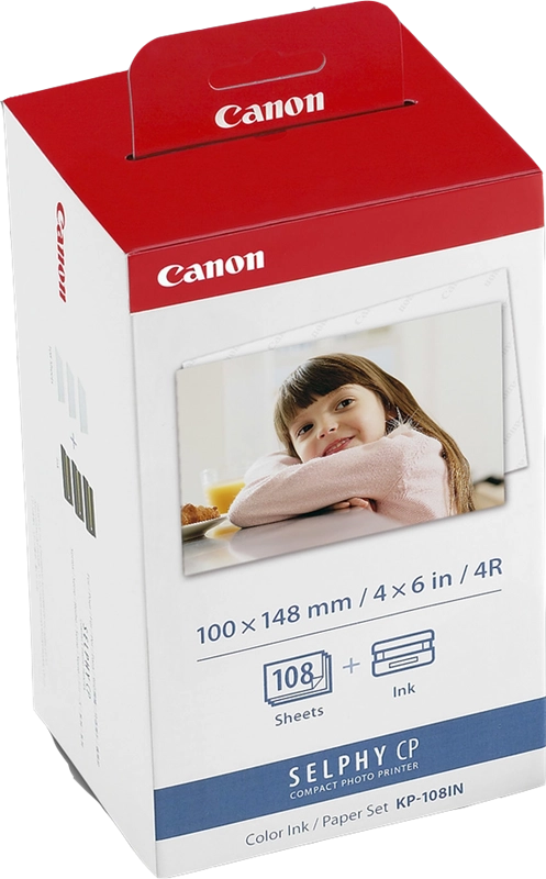 Canon KP-108IN / 3115B001 Farbbandkassetten und Papier-Kit