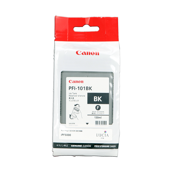 Original Canon PFI-101bk (0883B001) Druckerpatrone Schwarz
