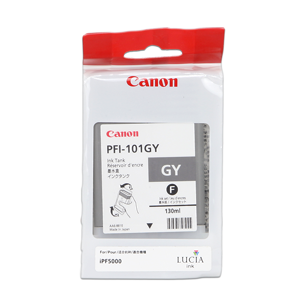 Original Canon PFI-101gy (0892B001) Druckerpatrone Grey (Mittel)