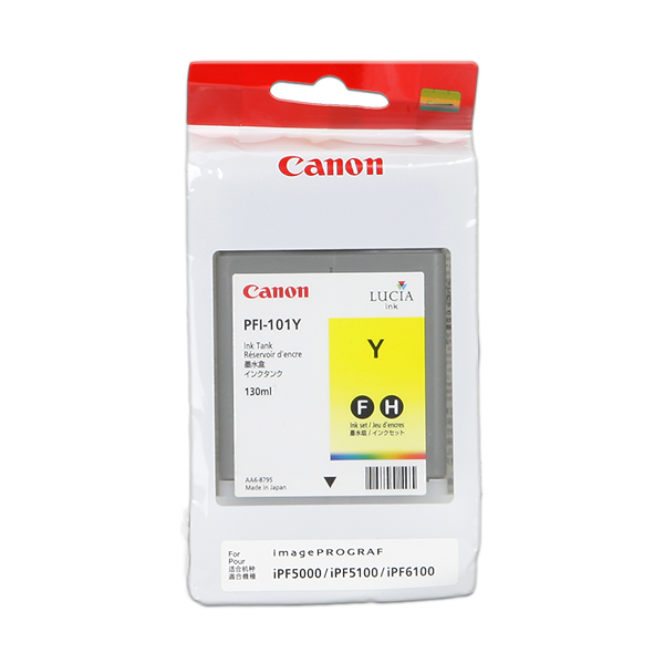 Original Canon PFI-101y (0886B001) Druckerpatrone Yellow