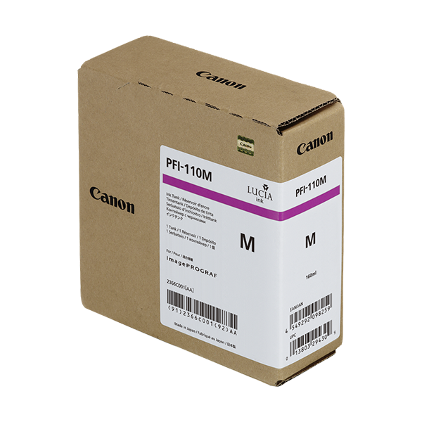 Original Canon PFI-110m (2366C001) Druckerpatrone Magenta