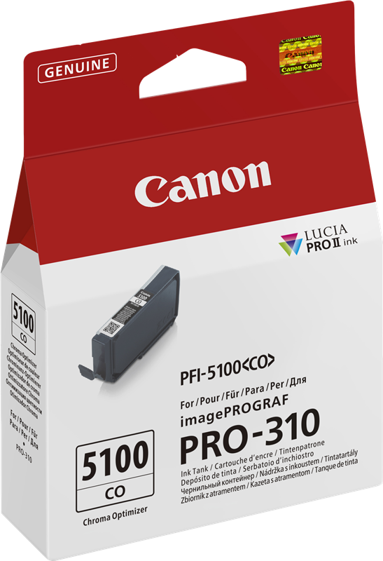 Original Canon PFI-5100co Transparent / 6960C001 Druckerpatrone Farblos
