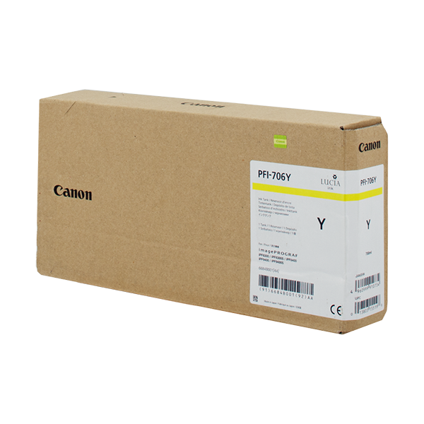 Original Canon PFI-706y (6684B001)Druckerpatrone-Yellow