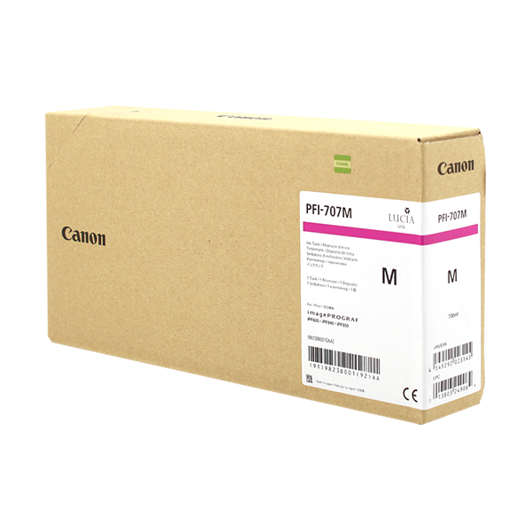 Original Canon PFI-707m (9823B001)Druckerpatrone Magenta