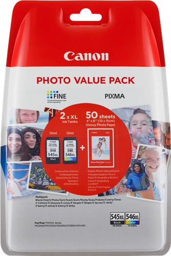 Original Canon PG-545XL/CL-546XL Druckerpatronen