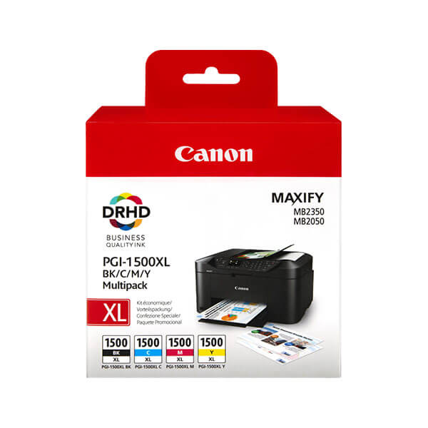 Original Canon (9182B004) PGI-1500 XL Tinten Spar-Set (4 Stk.)