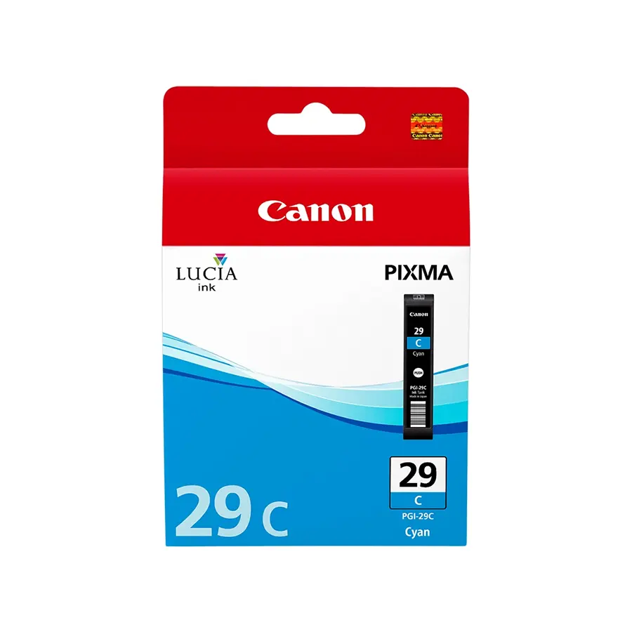 Original Canon PGI-29c Druckerpatrone Cyan (4873B001)