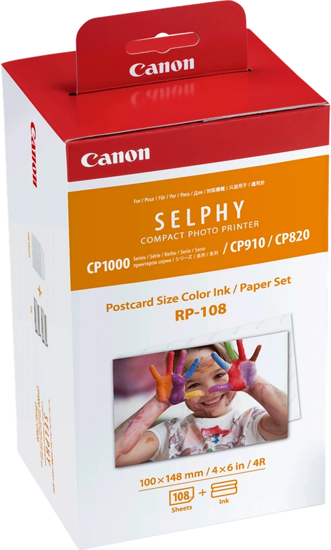 Canon RP-108 / 8568B001 Farbbandkassetten und Papier-Kit