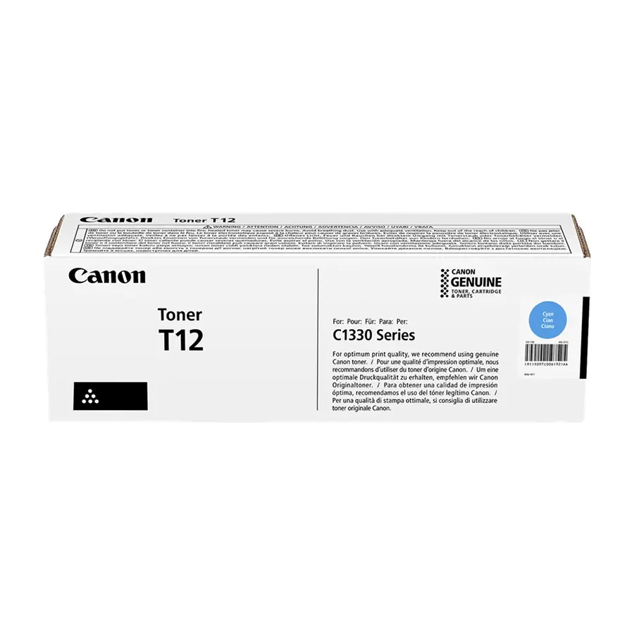 Original Canon T12 C Toner Cyan (5097C006)