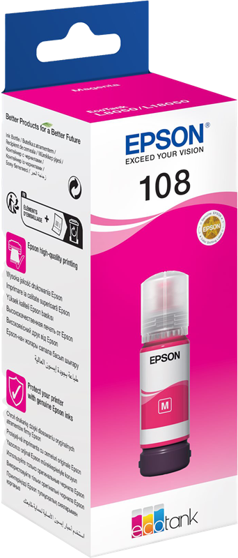 Original Epson 108 / C13T09C34A Druckerpatrone Magenta