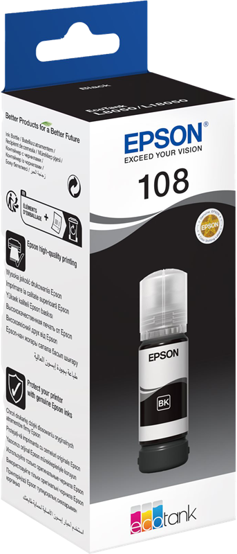 Original Epson 108 / C13T09C14A Druckerpatrone Schwarz
