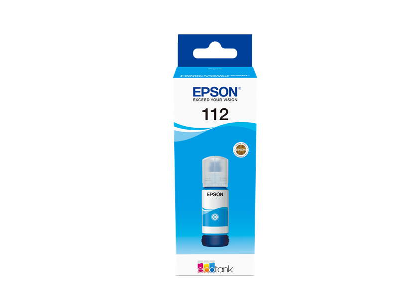 Original Epson 112 / C13T06C24A Druckerpatrone Cyan