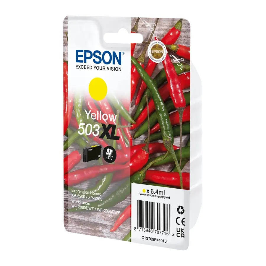Original Epson 503XL Tintenpatrone Gelb (C13T09R44010)