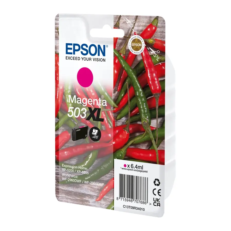 Original Epson 503XL Tintenpatrone Magenta (C13T09R34010)