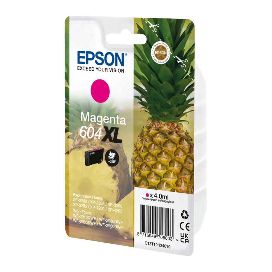 Original Epson 604XL Tintenpatrone Magenta (C13T10H34010)