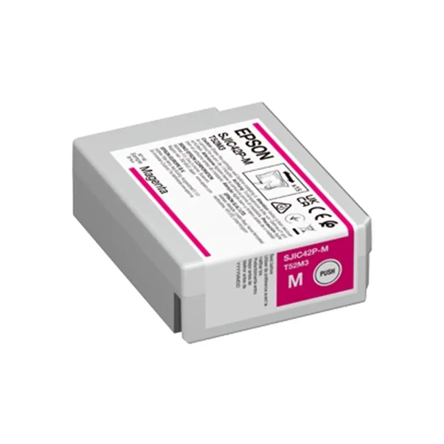 Original Epson SJIC42P-M Druckerpatrone Magenta (C13T52M340) 50ml