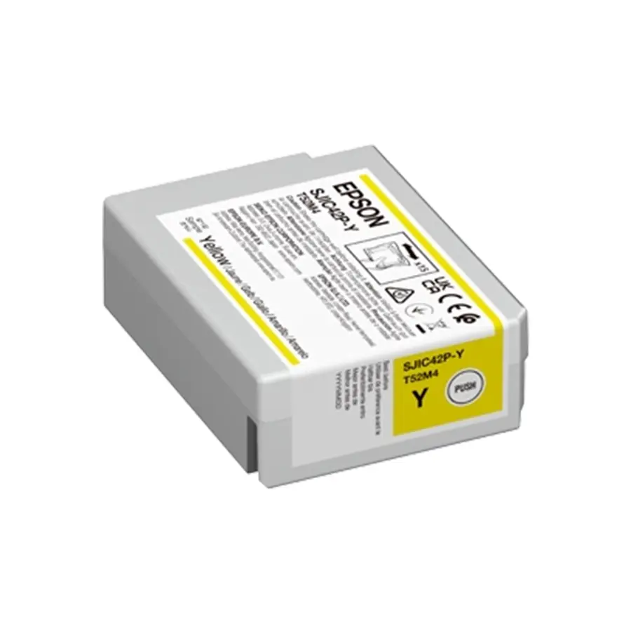 Original Epson SJIC42P-Y Druckerpatrone Gelb (C13T52M440)