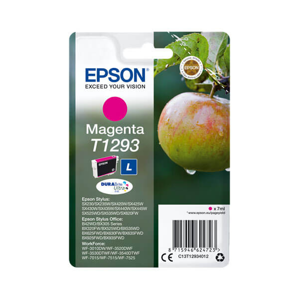 Original Epson T1293 Tintenpatrone Magenta