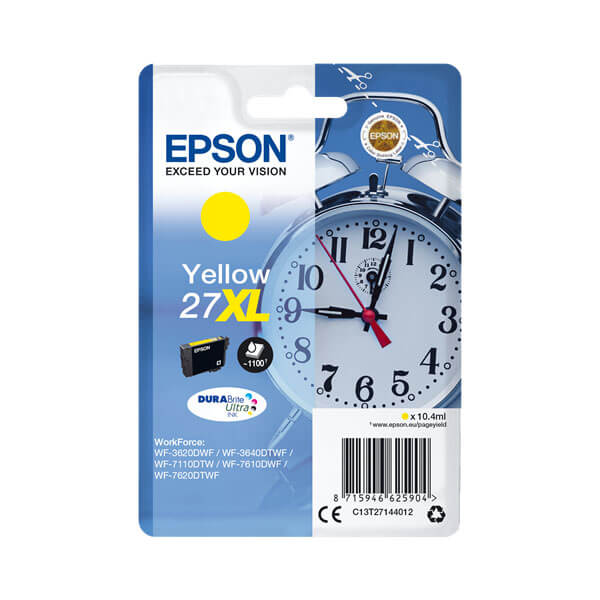 Original Epson T2417 / 27XL (C13T27144010) Tinte Yellow