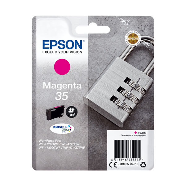 Original Epson 35 / T3583 (C13T35834010) Tinte Magenta