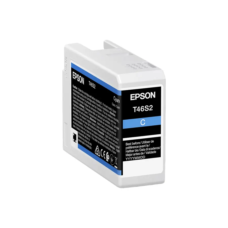 Original Epson T46S2 Druckerpatrone Cyan (C13T46S200)