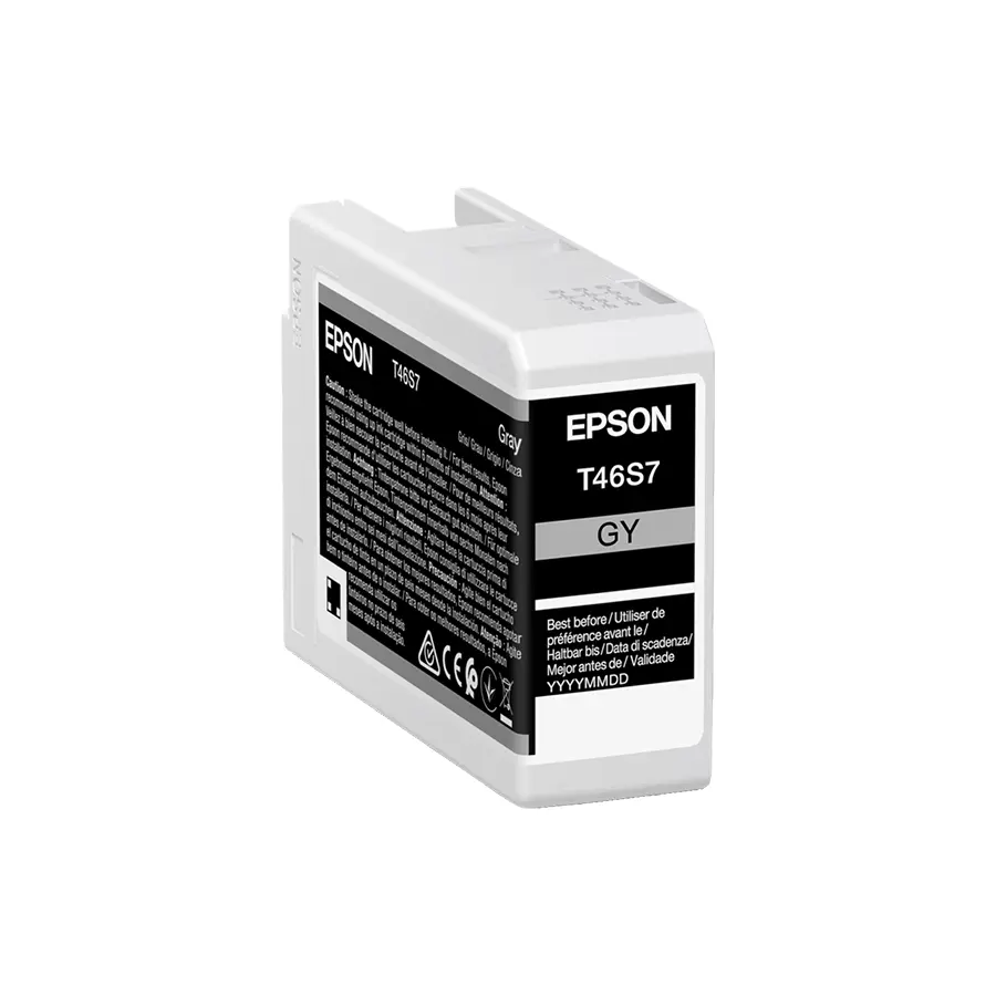 Original Epson T46S7 Druckerpatrone Grau (C13T46S700)