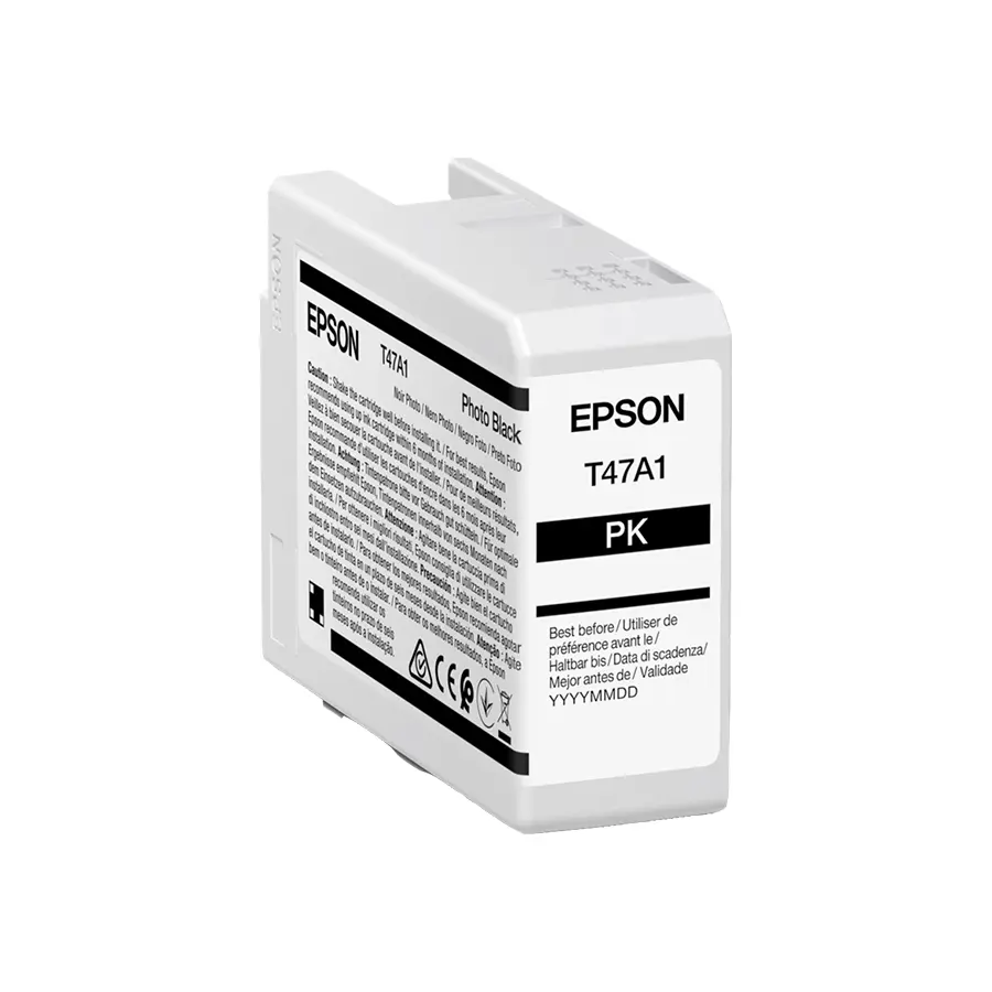 Original Epson T47A1 Druckerpatrone Schwarz (Foto) (C13T47A100)