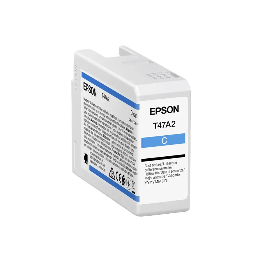 Original Epson T47A2 Druckerpatrone Cyan (C13T47A200)