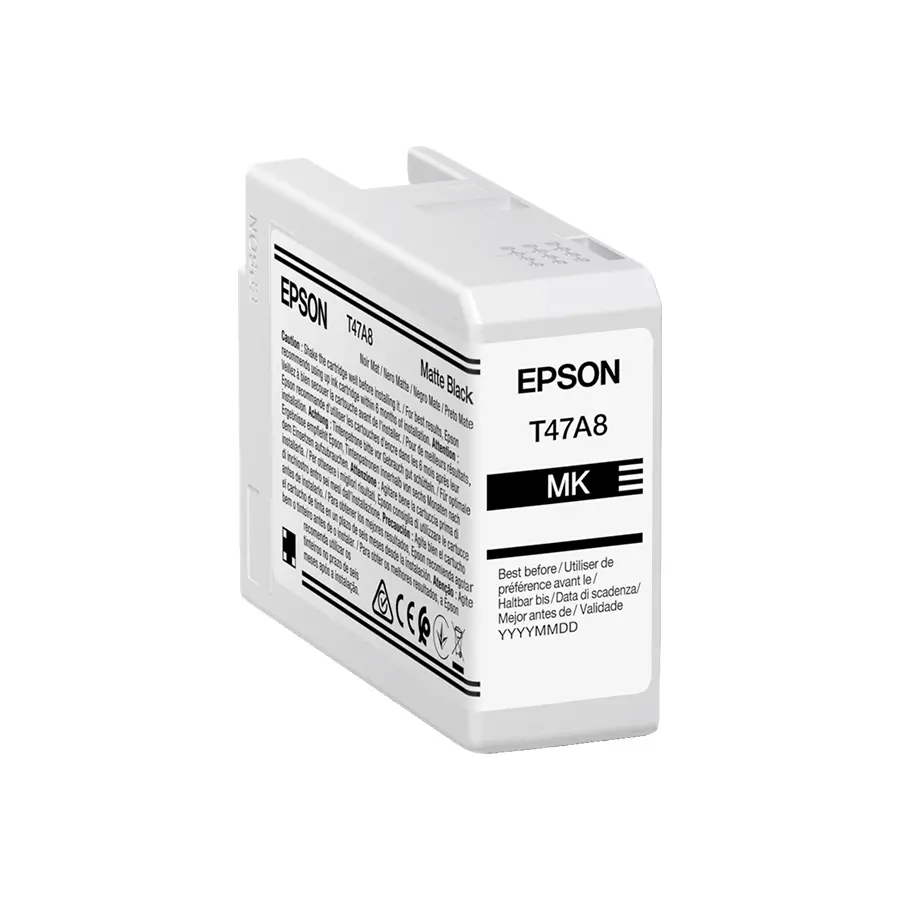 Original Epson T47A8 Druckerpatrone Schwarz (Matt) (C13T47A800)