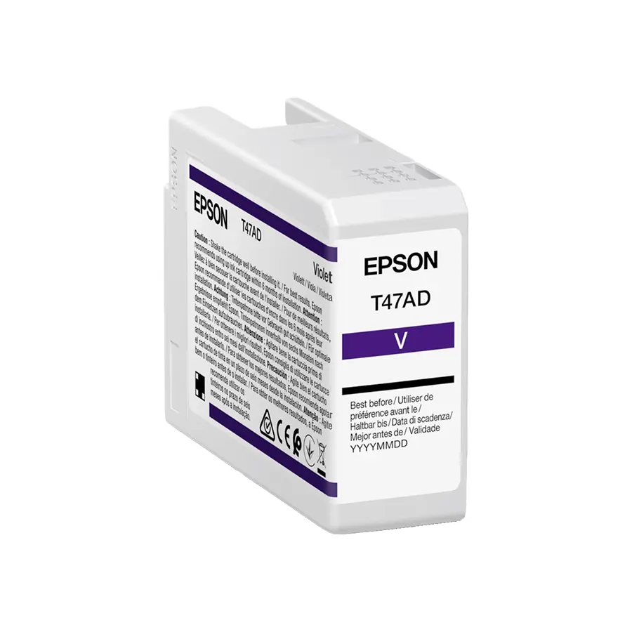 Original Epson T47AD Druckerpatrone Violett (C13T47AD00)