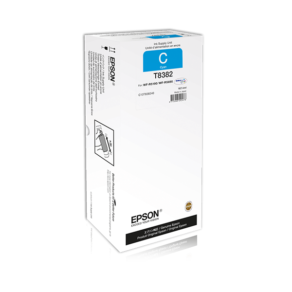 Original Epson T8382 (C13T838240) Druckerpatrone Cyan