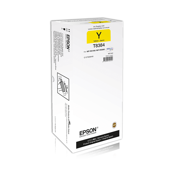 Original Epson T8384 (C13T838440) Druckerpatrone Yellow