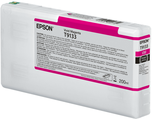 Original Epson T9133 (C13T913300) Magenta Tintenpatrone